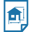 ikona przedstawiająca projekt domu